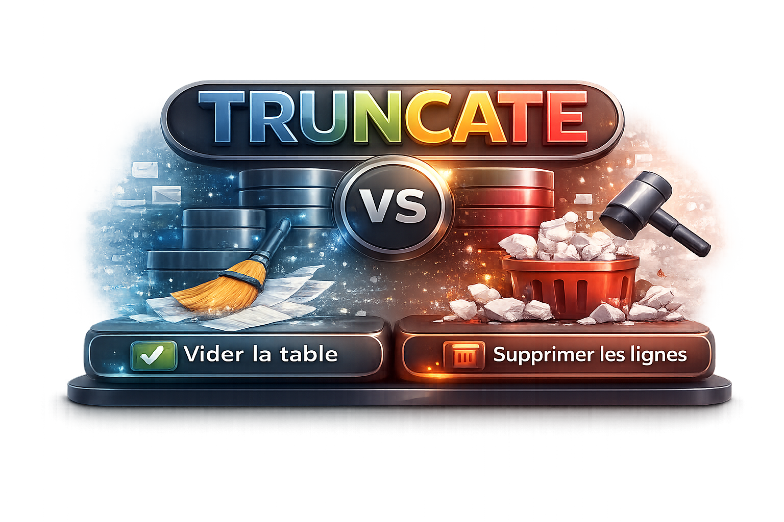 Truncate VS Delete